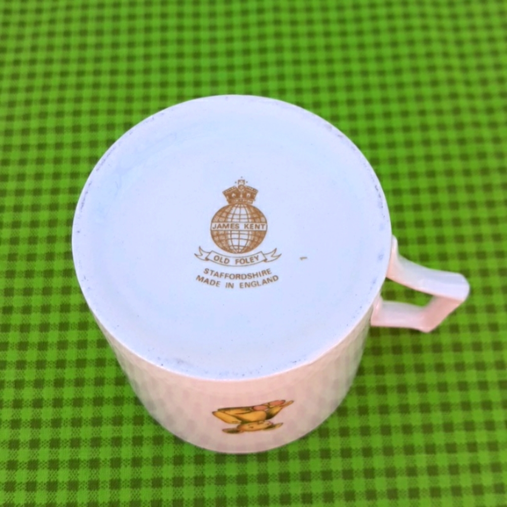 VTG JAMES KENT OLD FOLEY STAFFORDSHIRE 3 PIECE CHILDREN'S DINING SET - Picture 10 of 11